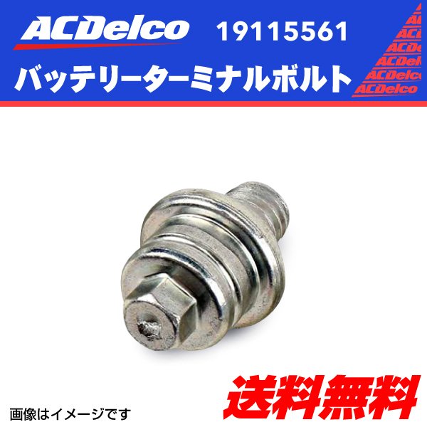 ACDelco : バッテリーターミナルボルト 28mm : 19115561