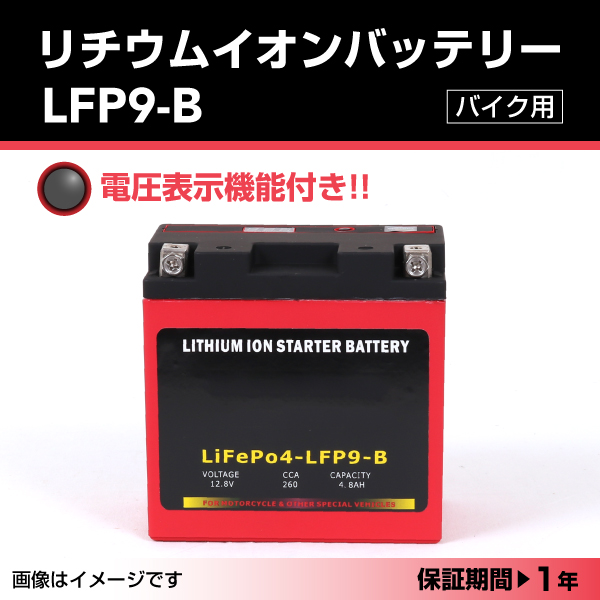 LFP : リチウムイオンバッテリー : LFP9-B
