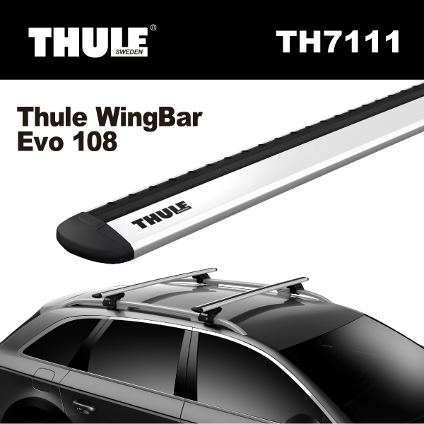 THULE : ウィングバーEVO 2本セット 108CM : TH7111 - ウインドウを閉じる